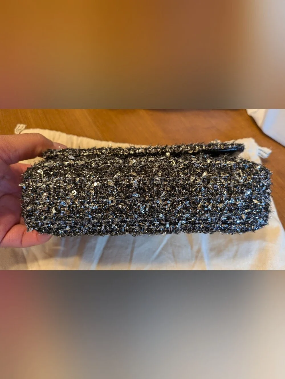 Tory Burch Kira Tweed Mini Flap Bag